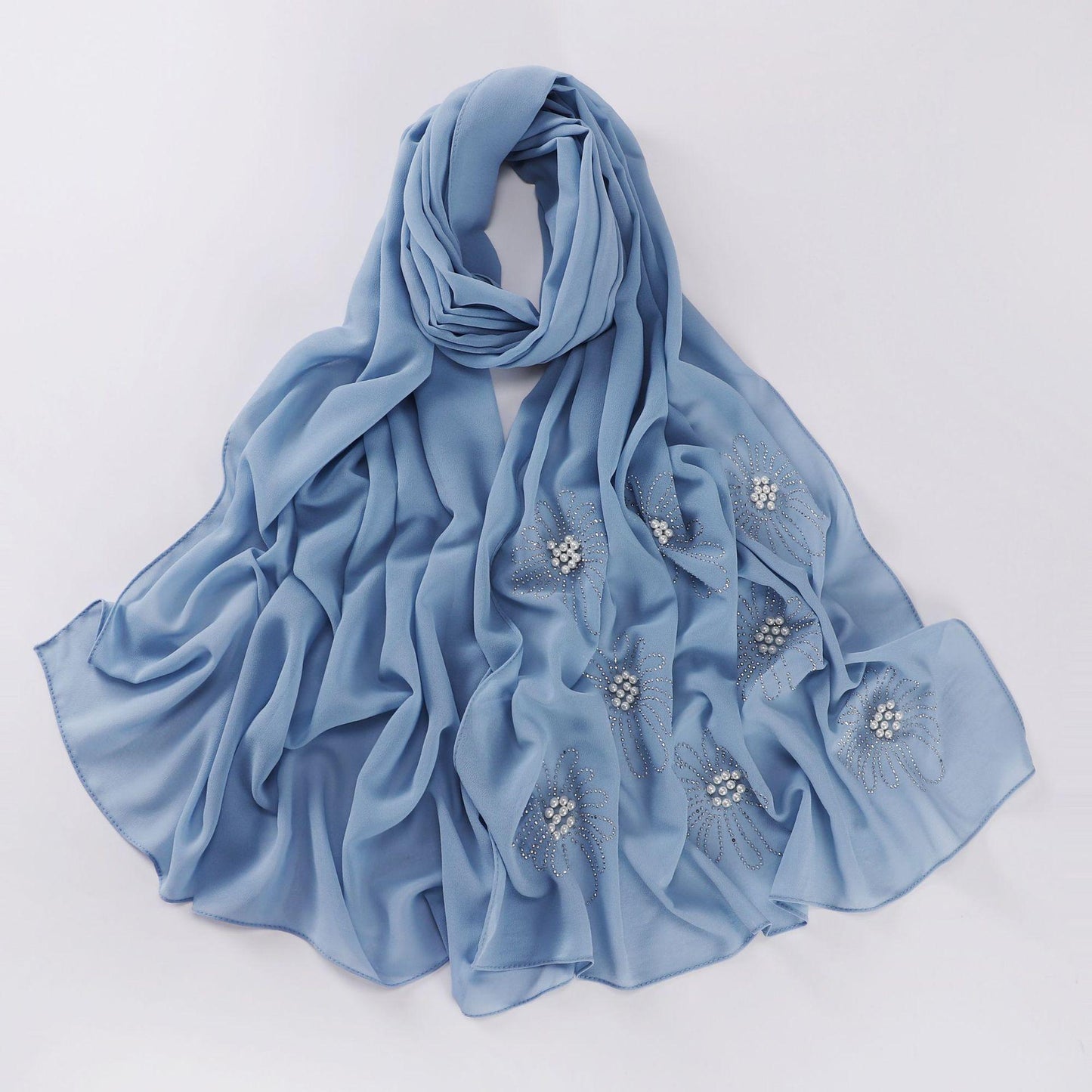 HAYA HA1121 New Chiffon Long Scarf Hijab