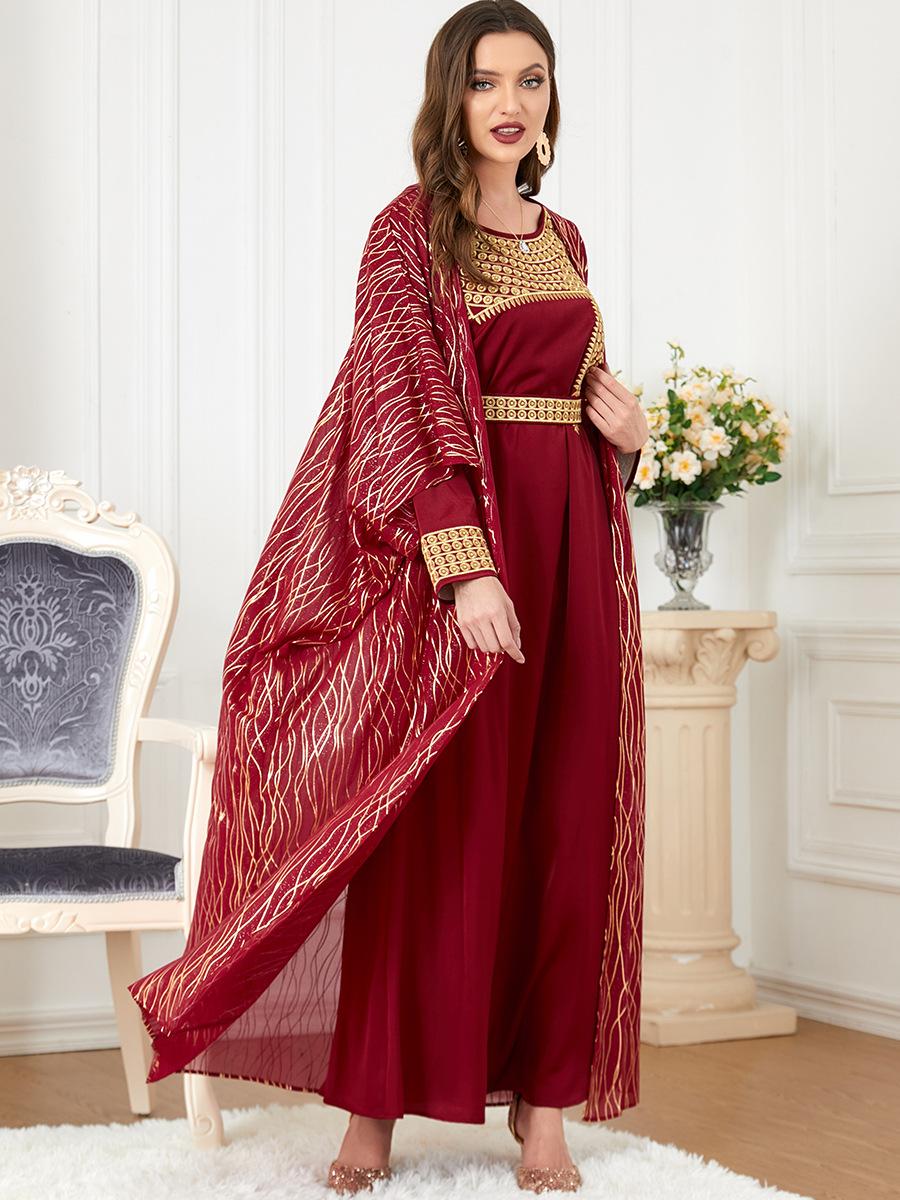 HAYA HAYA1059 2pcs Inner Dress  with Cardigan