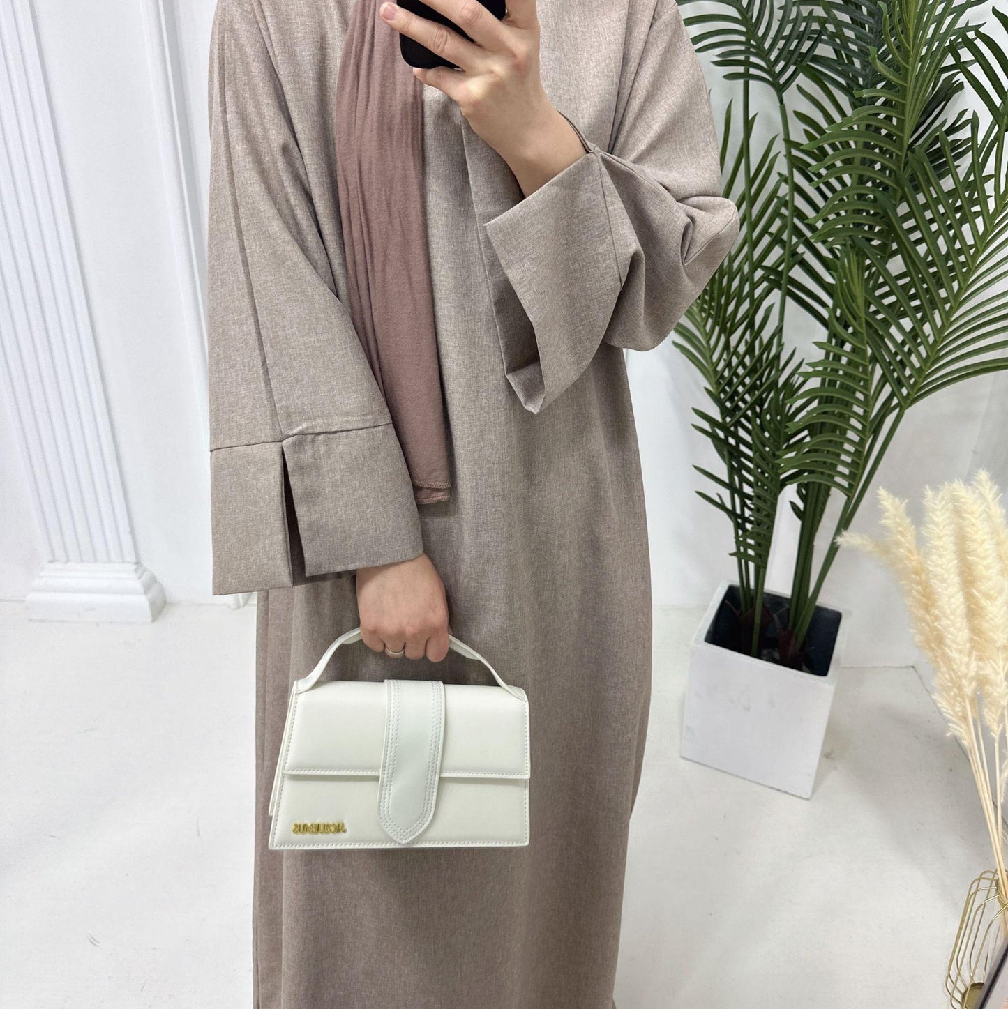 HAYA HAYA0999 Loose Large Elegant Dress Robe