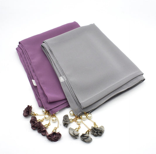 HAYA HAYA1055 Pearl Flower Hijab