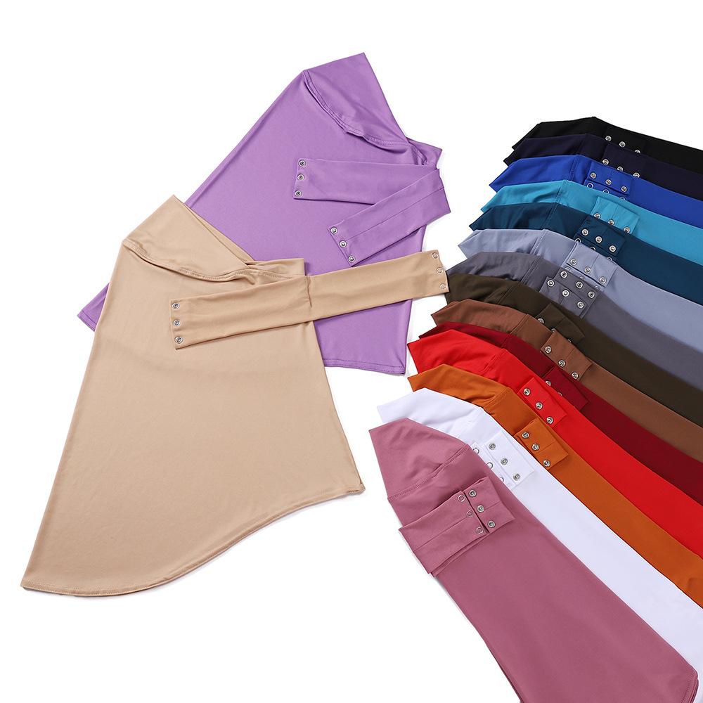 HAYA HA1129 Solid Color Underlay Hat Headband