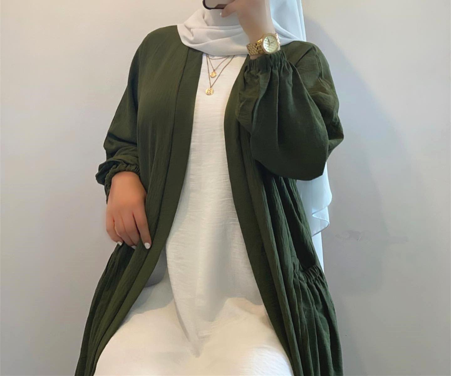 HAYA HAYA1014 Elegant Coat Long Skirt