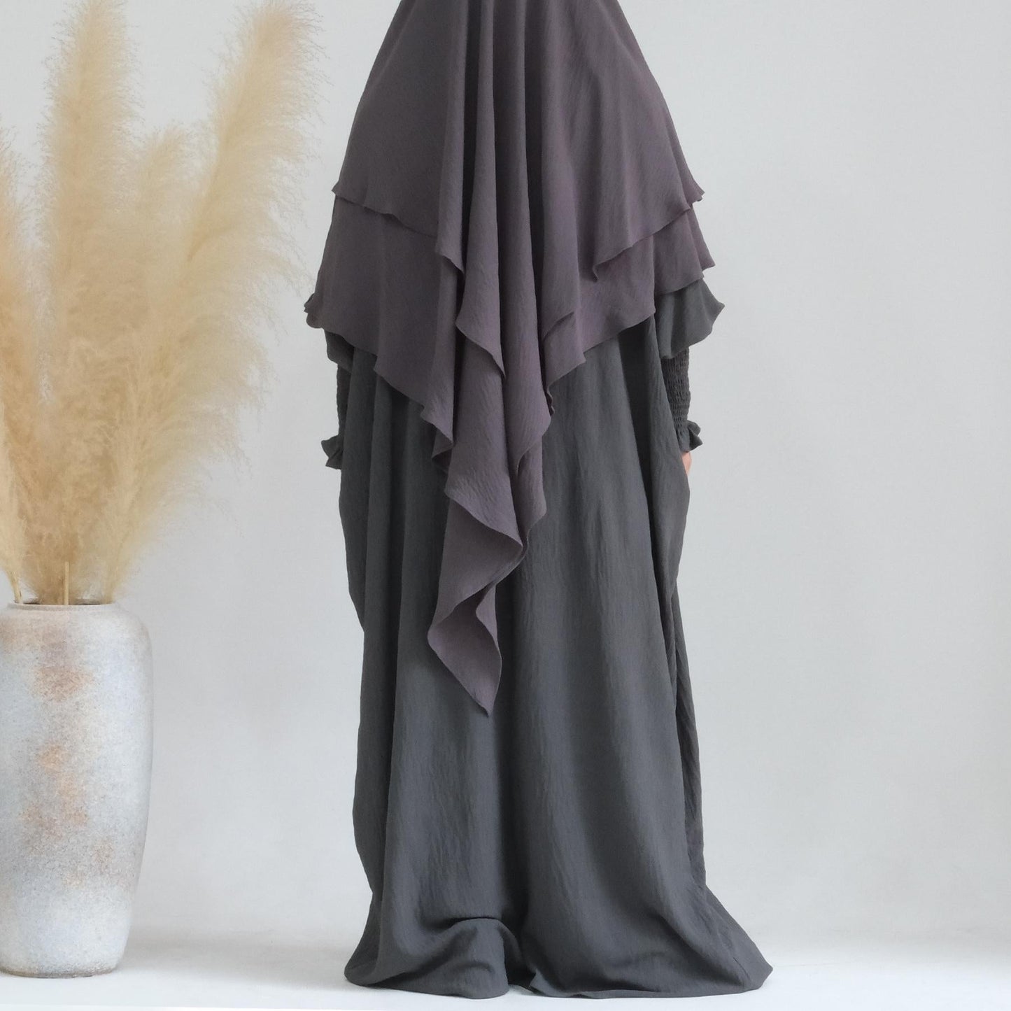HAYA HAYA1004 2pcs Set  Abaya+Hijab