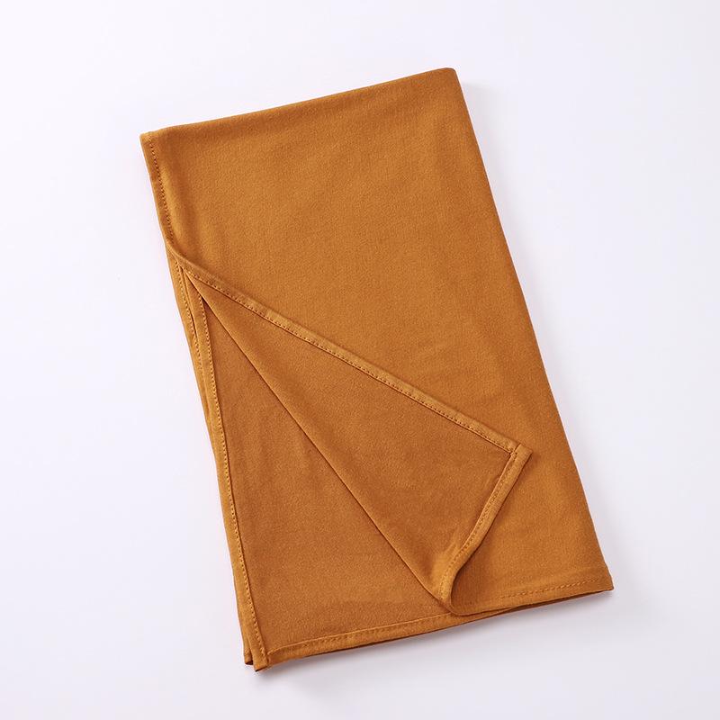 HAYA HAYA1051 Fashion Warm Solid Color Scarf