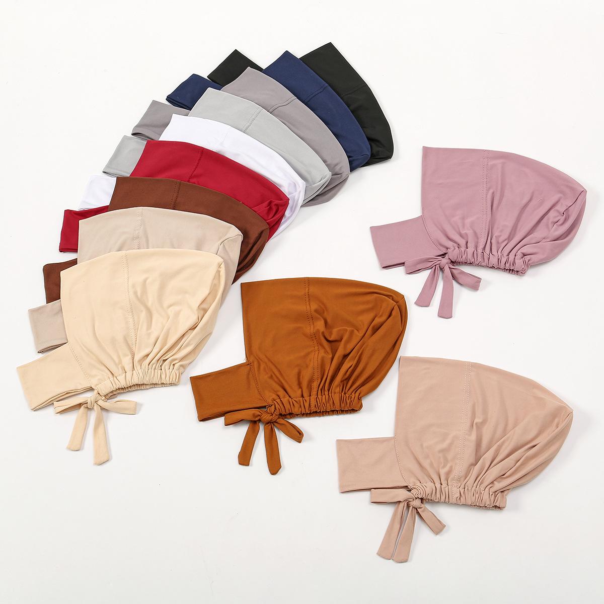 HAYA HAYA1053 Multi Color Elastic Tie Bottom Hat Headband