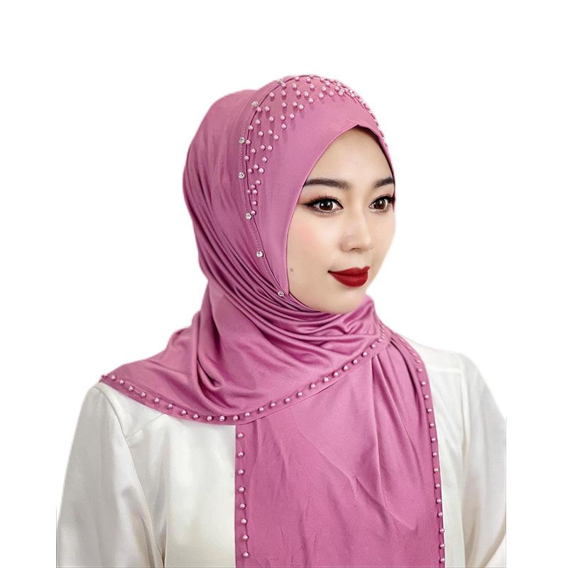 HAYA HA1109 Shawl Ladies Solid Color Scarf