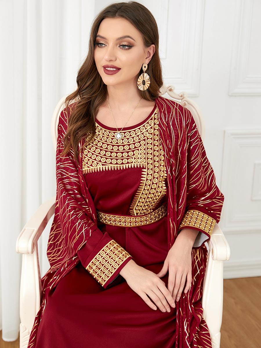 HAYA HAYA1059 2pcs Inner Dress  with Cardigan