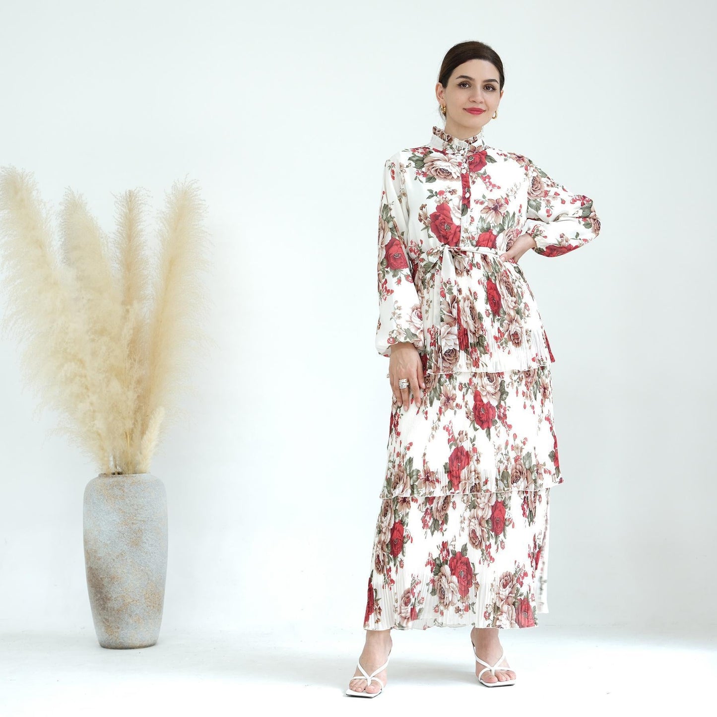 HAYA HAYA1009 Pure Beauty Printed Dress
