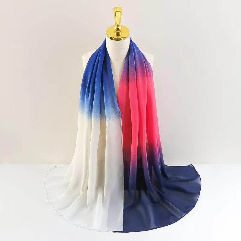 HAYA HA1148 New Gradient Chiffon Headscarf
