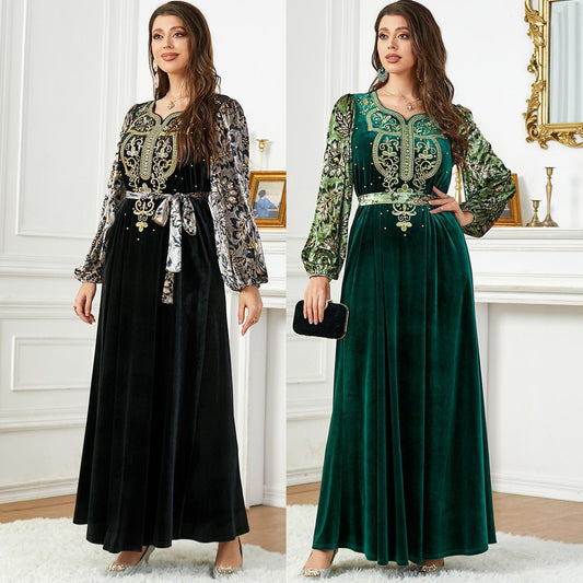 HAYA HAYA1021 Dress Elegant Long Skirt