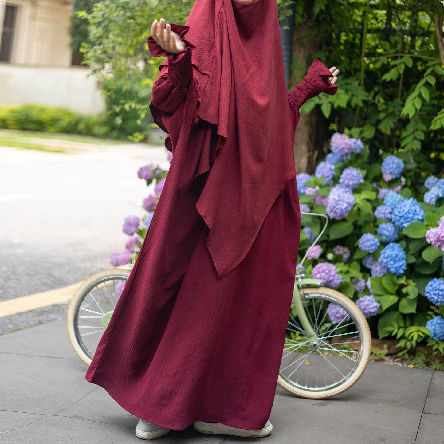 HAYA HAYA1004 2pcs Set  Abaya+Hijab