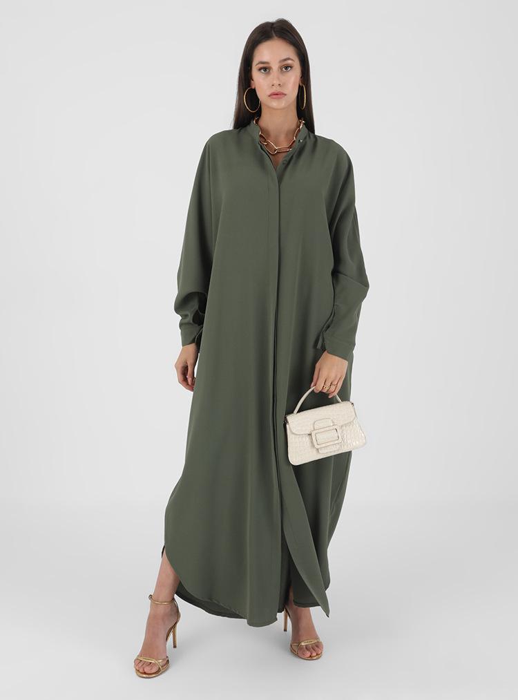 HAYA HAYA0519 Bat Sleeves Long Robe