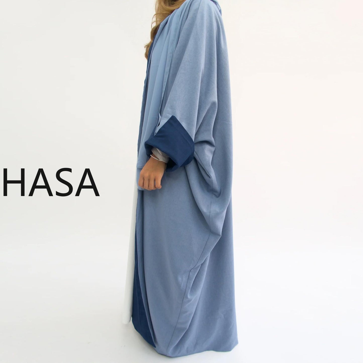HASA HA4827 Reversible and versatile elegant robe