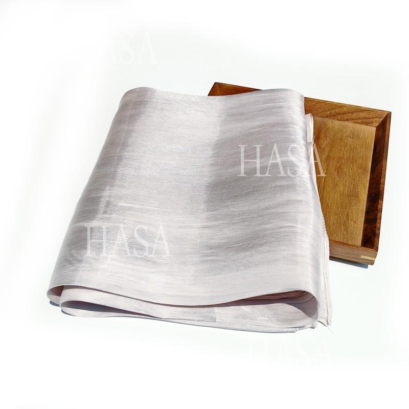 HA6479 A Simple Silk Scarf with A Mellow Color and A Light and Drapey Design