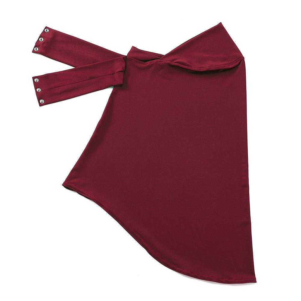 HAYA HA1129 Solid Color Underlay Hat Headband