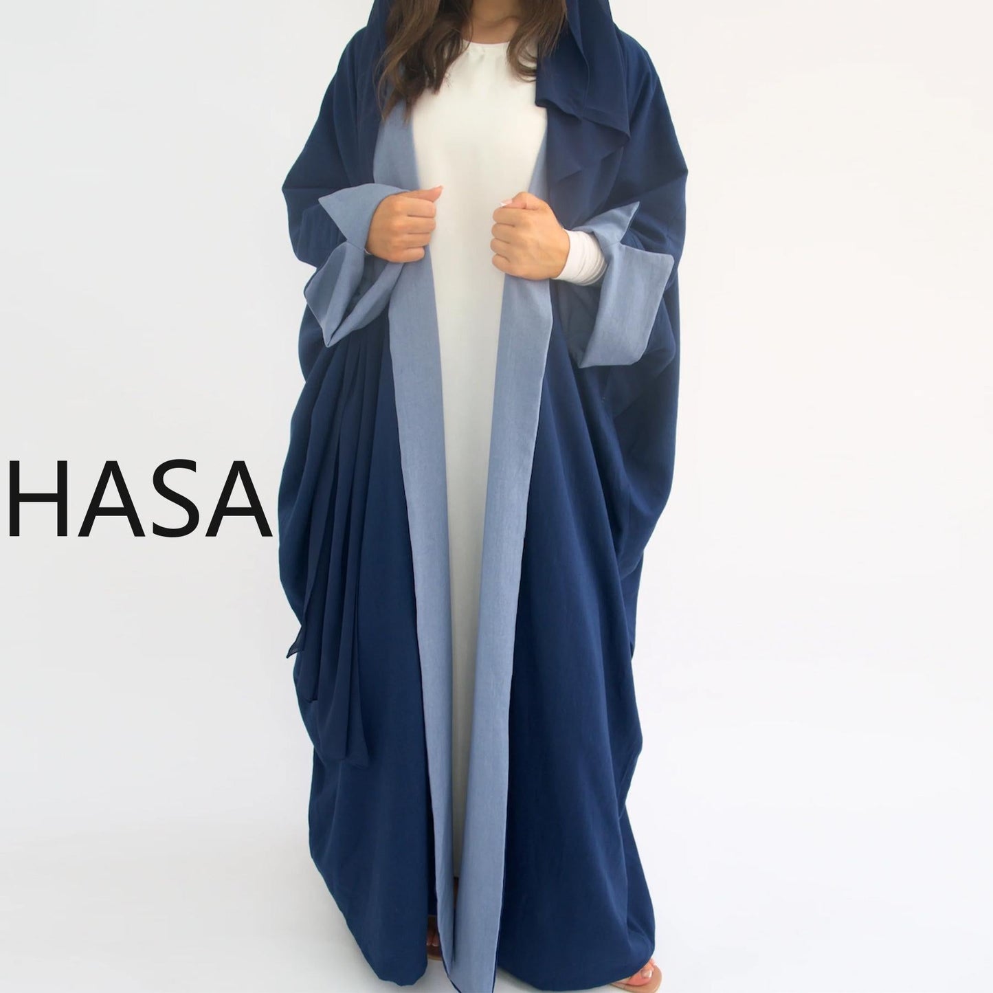 HASA HA4827 Reversible and versatile elegant robe