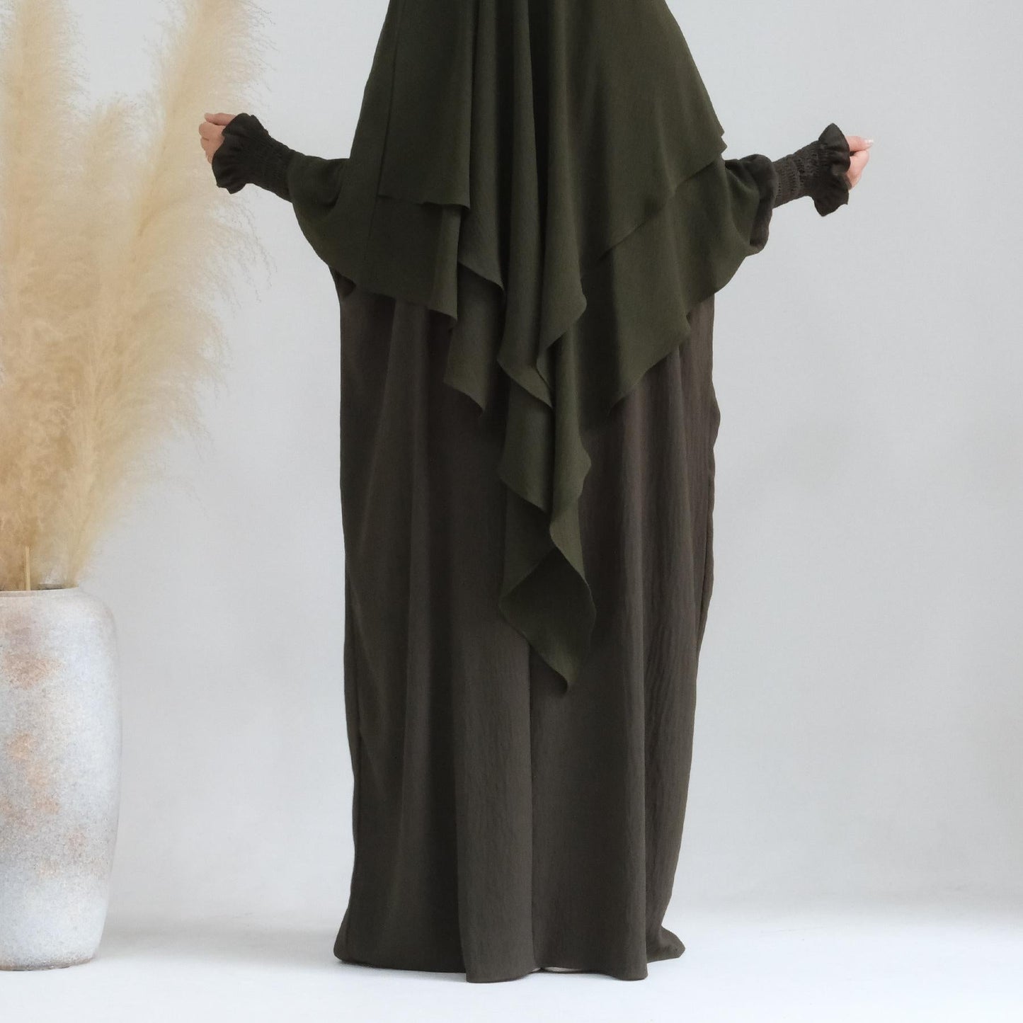 HAYA HAYA1004 2pcs Set  Abaya+Hijab