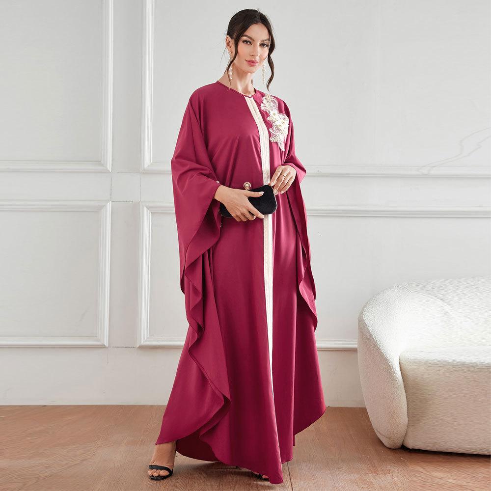 HAYA HAYA1087 New Style Elegant Decal Dress Robe