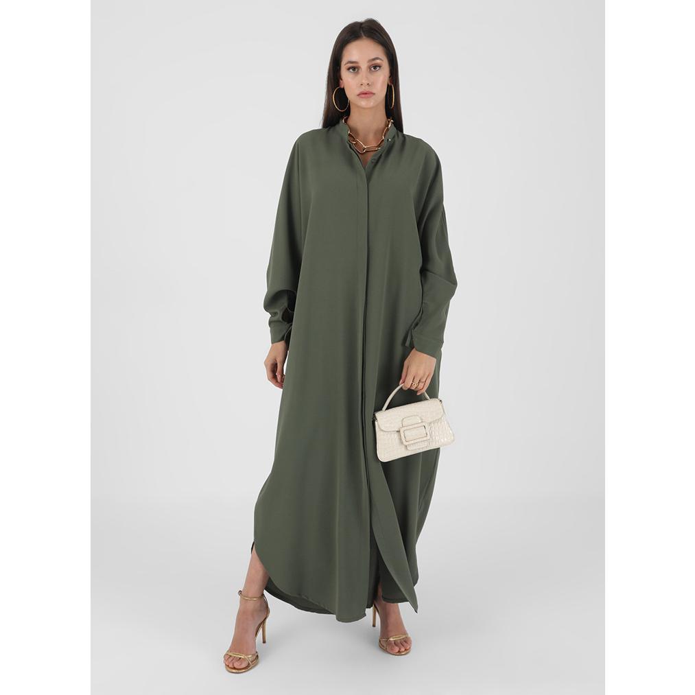 HAYA HAYA0519 Bat Sleeves Long Robe