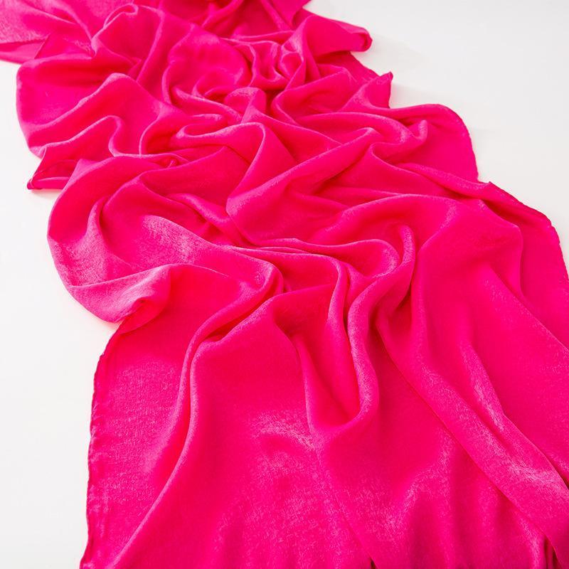 HAYA HAYA1069 Solid Color Scarf Baotou Scarf