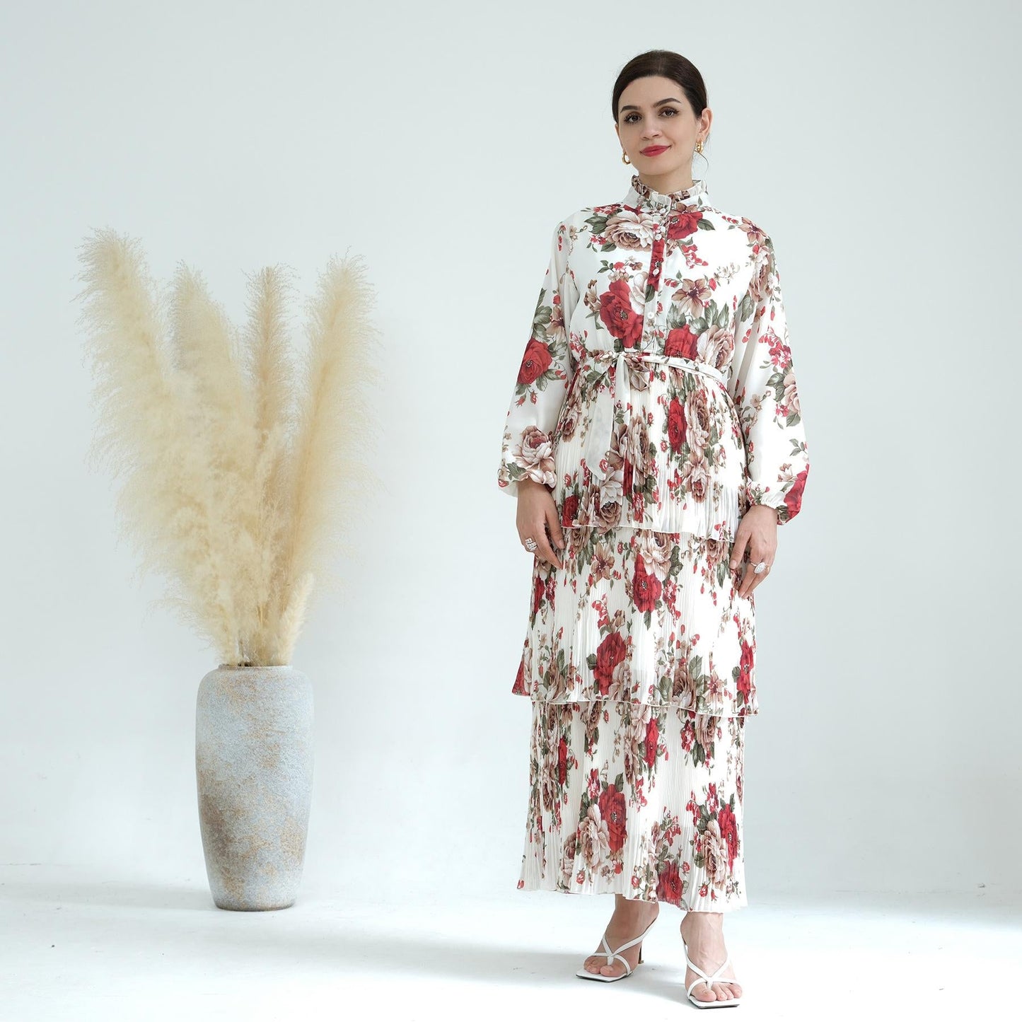 HAYA HAYA1009 Pure Beauty Printed Dress