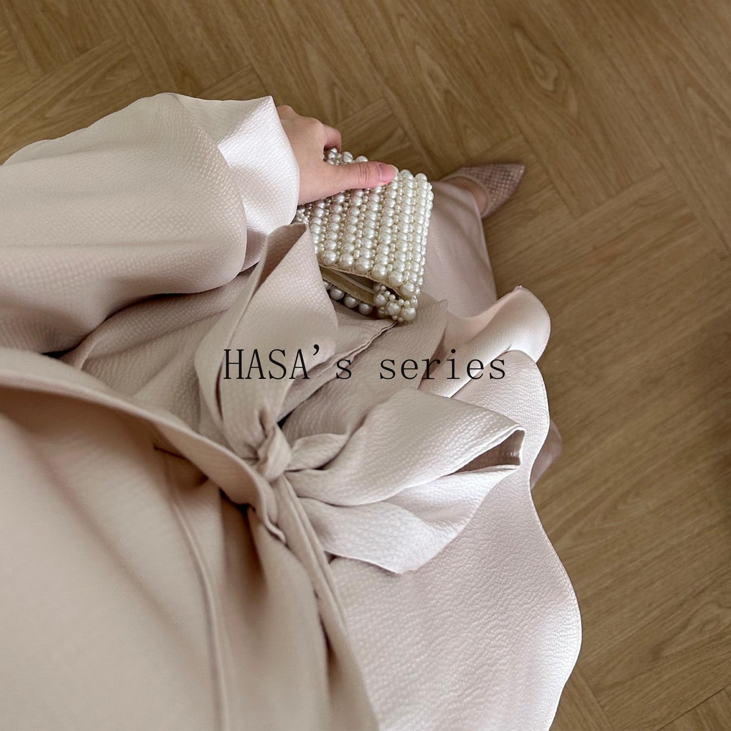 HS4845 Simple, Solid-color, Loose-fitting Two-piece Set, A Comfortable and Coordinated Outfit.