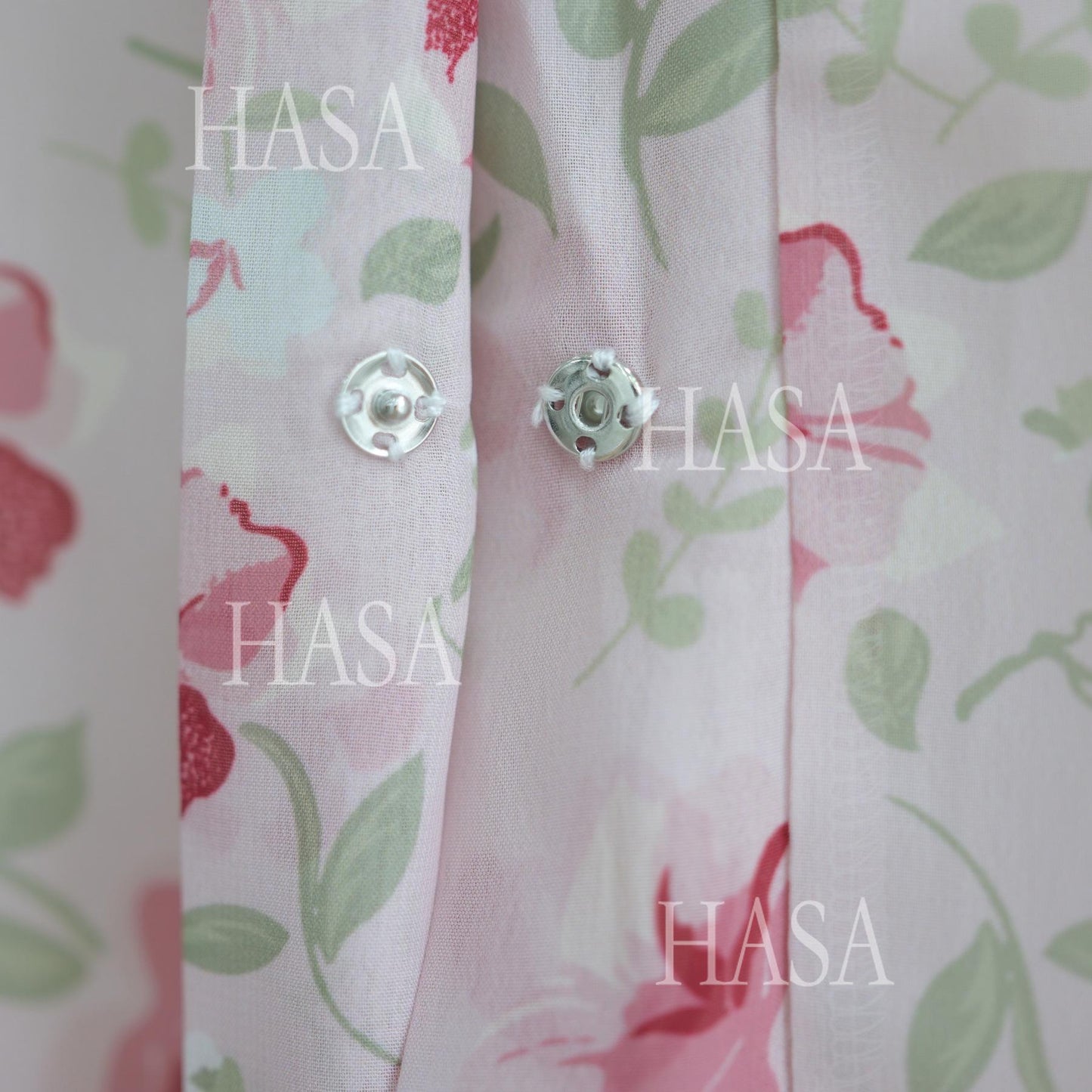 HA6515 Summer Printed Chiffon Jacket and Headscarf Two-Piece Set