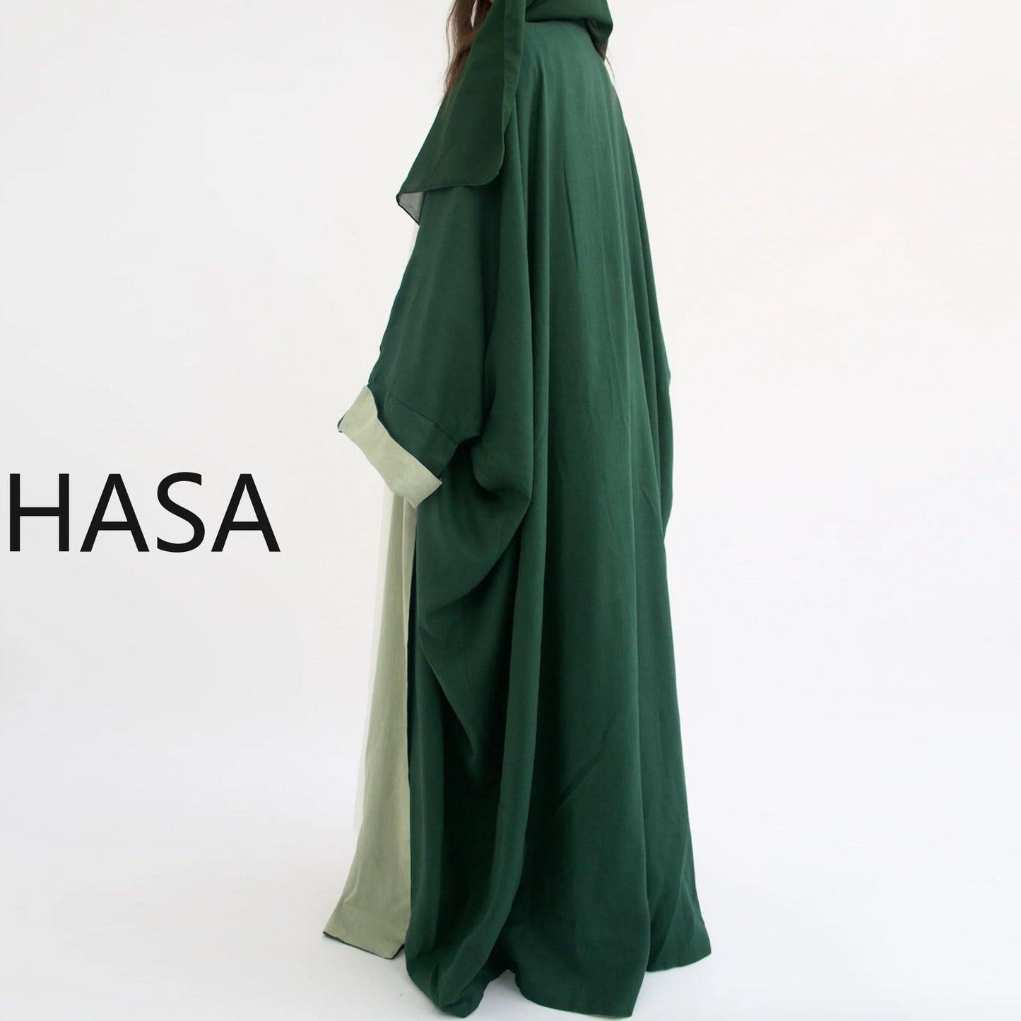 HASA HA4827 Reversible and versatile elegant robe