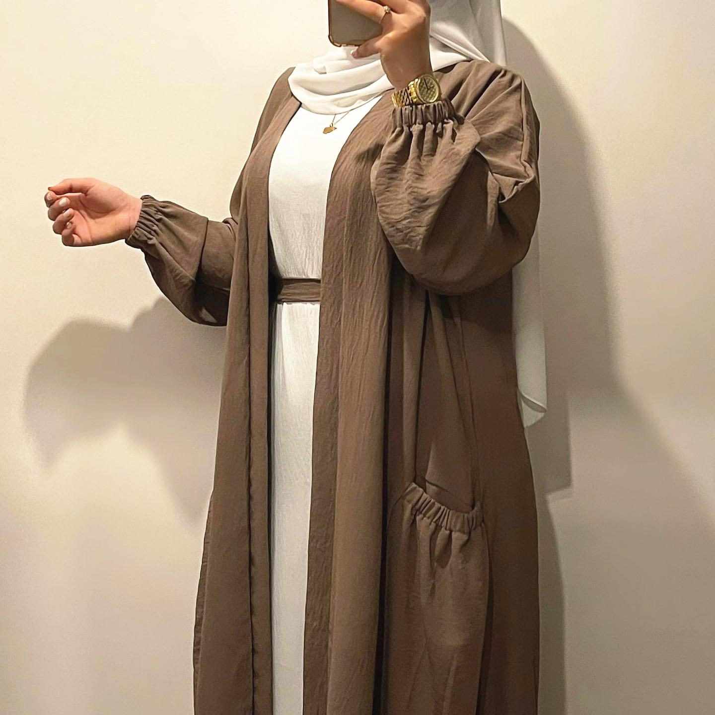 HAYA HAYA1014 Elegant Coat Long Skirt