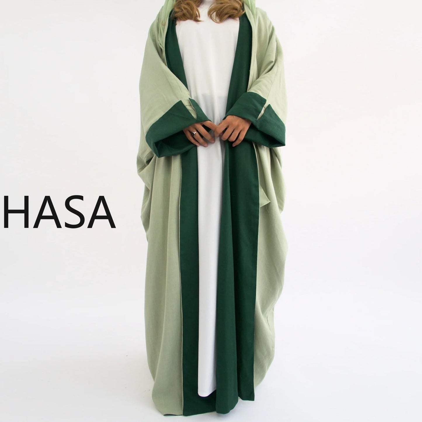 HASA HA4827 Reversible and versatile elegant robe