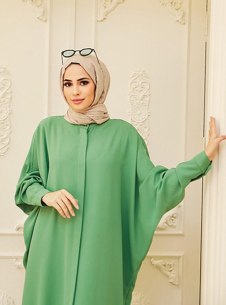 HAYA HAYA0519 Bat Sleeves Long Robe
