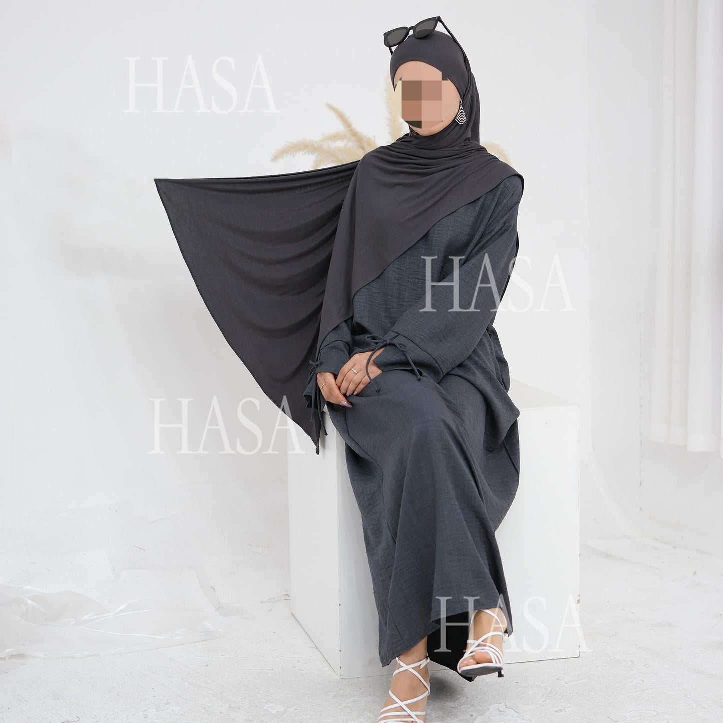 HA6554 Plain Modal Cotton Scarf with Lightweight Comfort