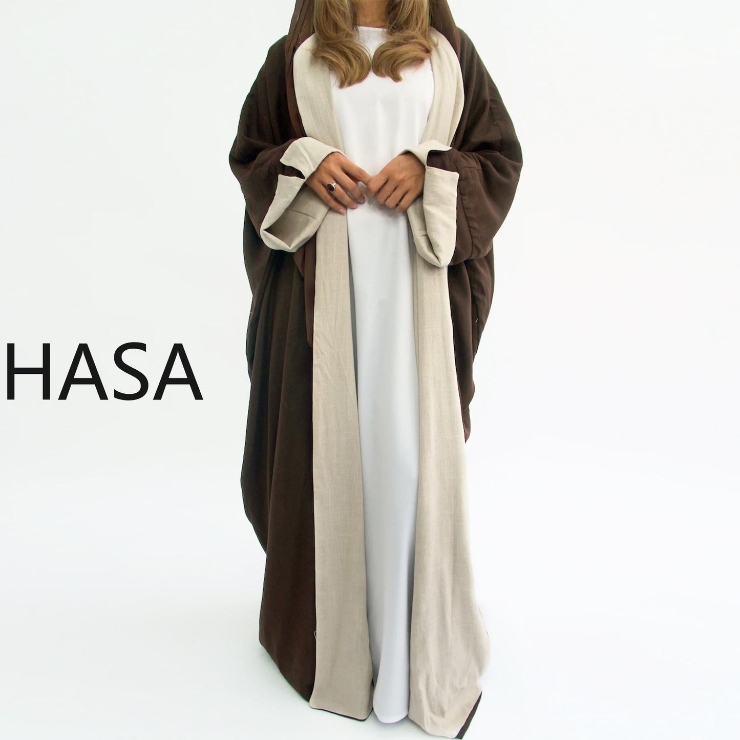 HASA HA4827 Reversible and versatile elegant robe