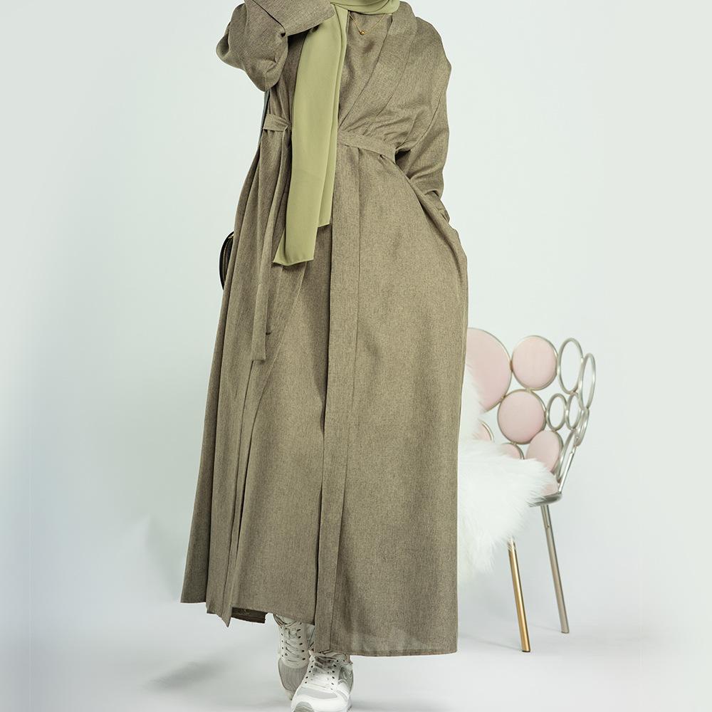 HAYA HAYA0710 2pcs Set Cardigan+Inner Dress
