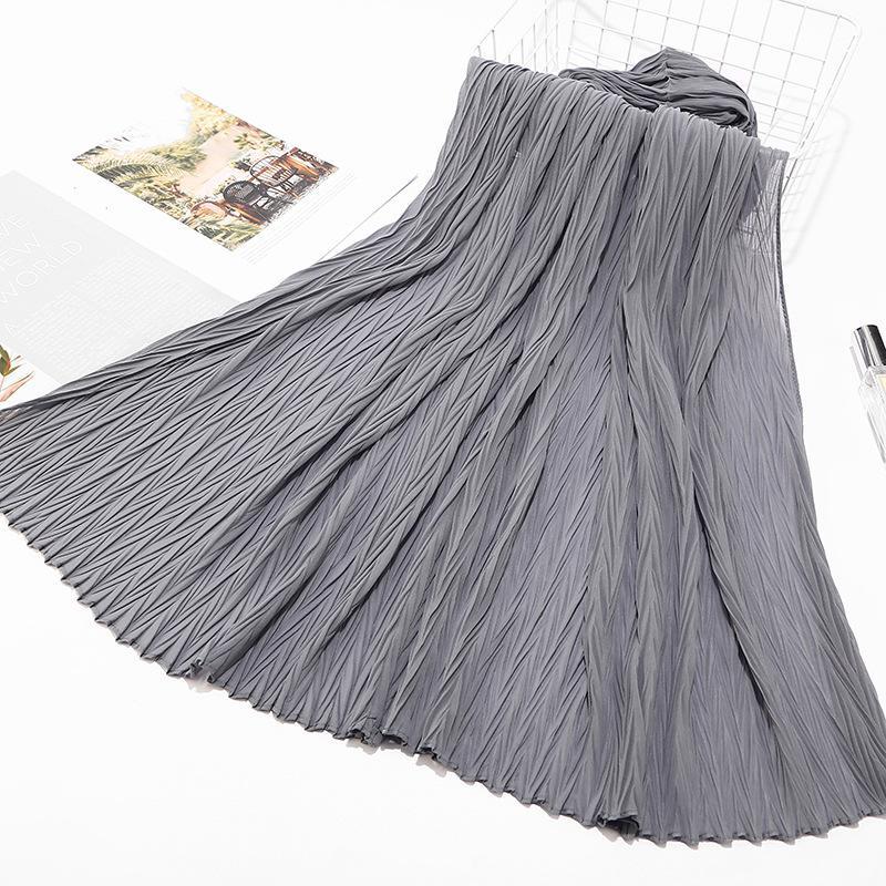 HAYA HA1137 Pearl Chiffon Baotou Scarf