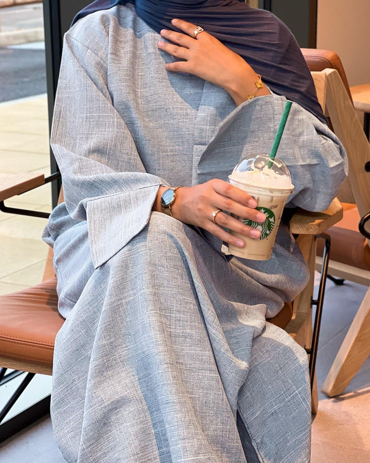 HAYA HAYA0999 Loose Large Elegant Dress Robe