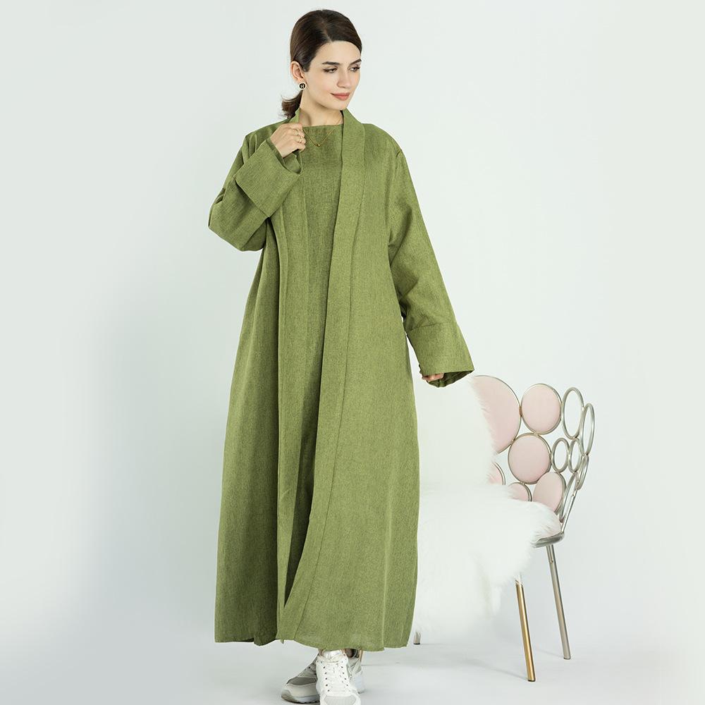 HAYA HAYA0710 2pcs Set Cardigan+Inner Dress