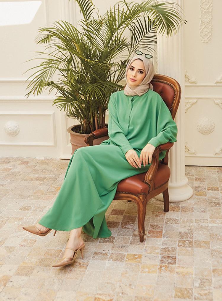 HAYA HAYA0519 Bat Sleeves Long Robe