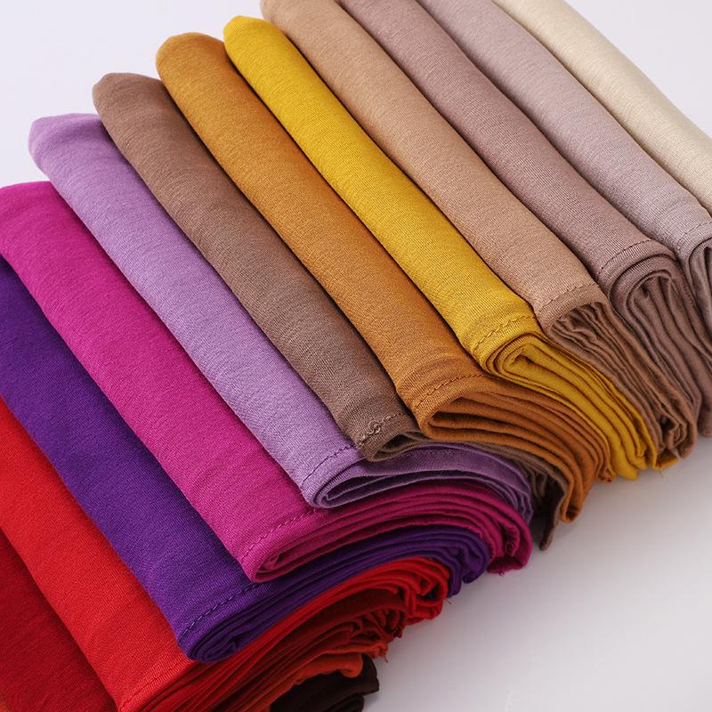 HAYA HAYA1051 Fashion Warm Solid Color Scarf