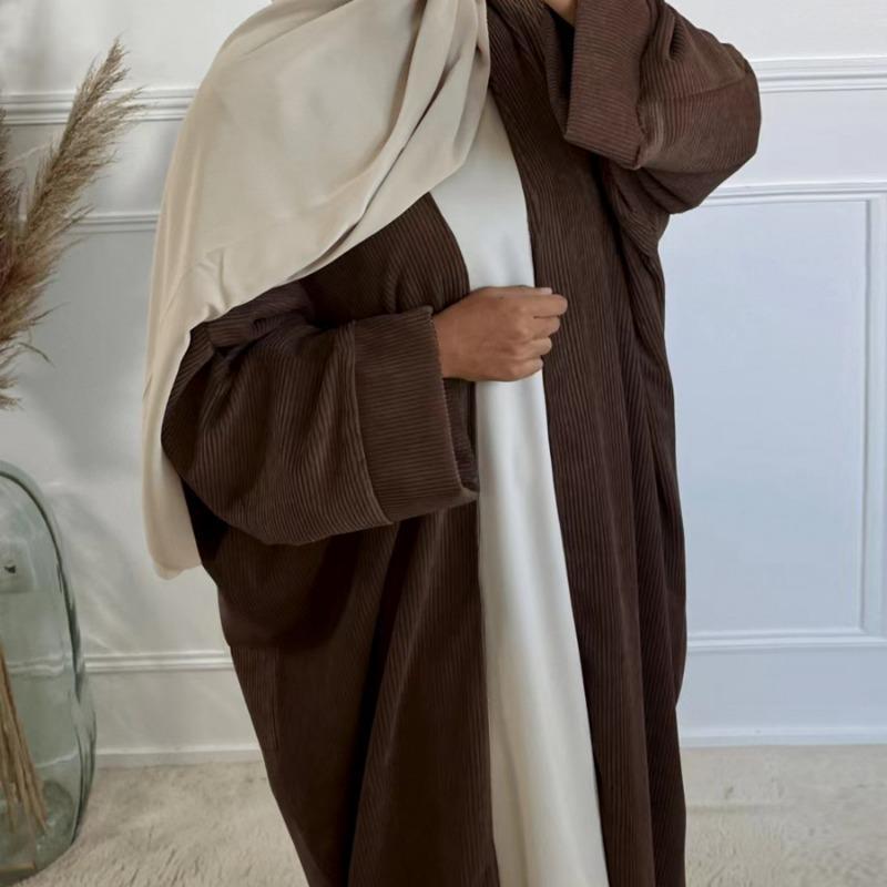HAYA HAYA0566 Autumn/Winter Corduroy Cardigan Coat