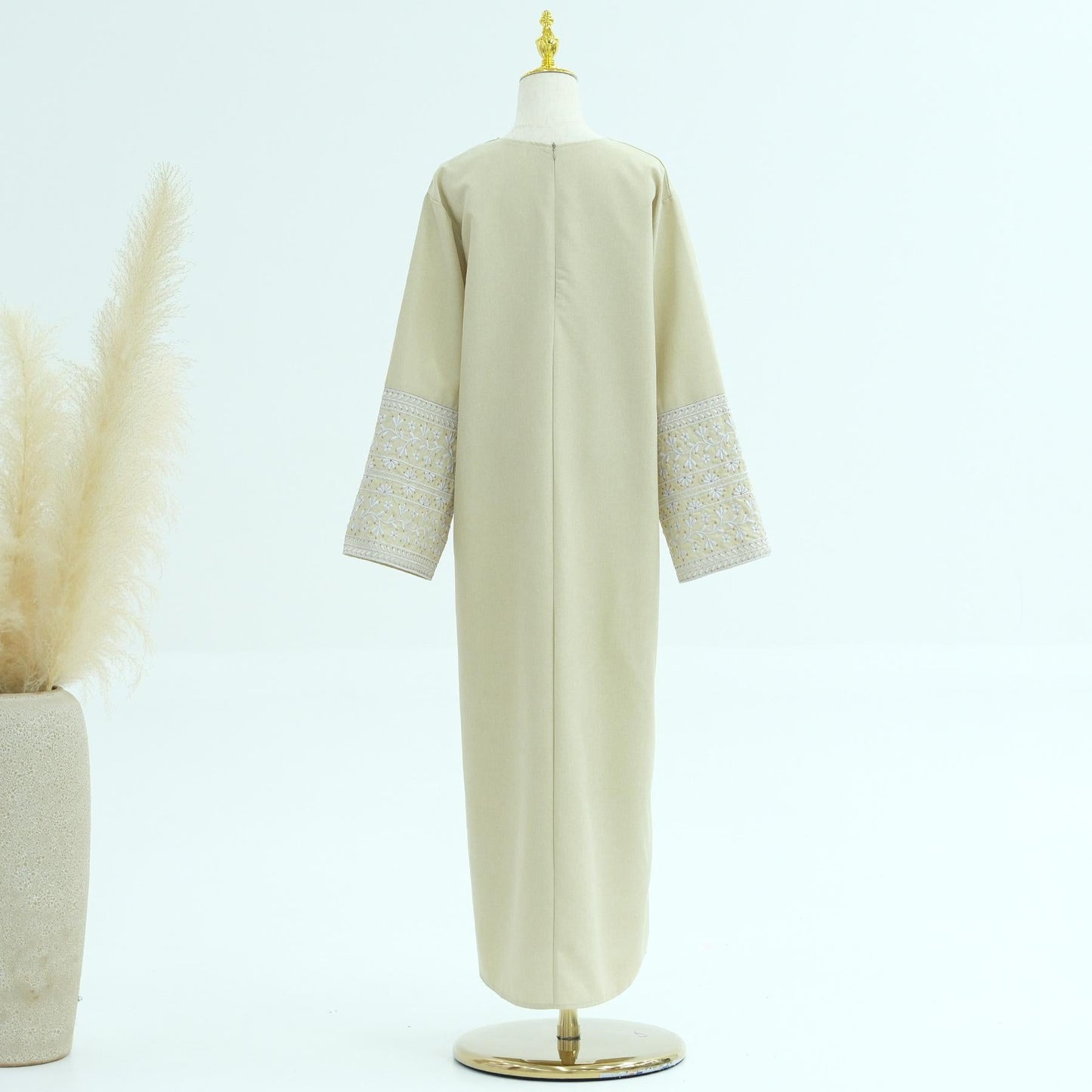HAYA HA1172 Embroidered Elegant Dress Robe