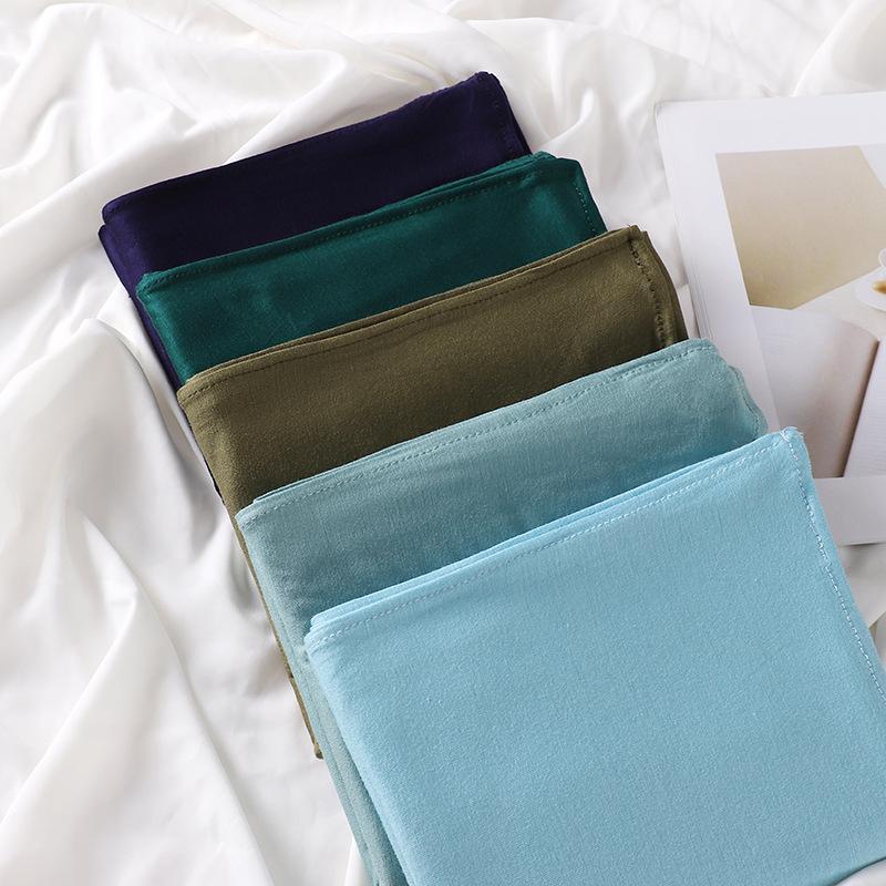 HAYA HAYA1051 Fashion Warm Solid Color Scarf