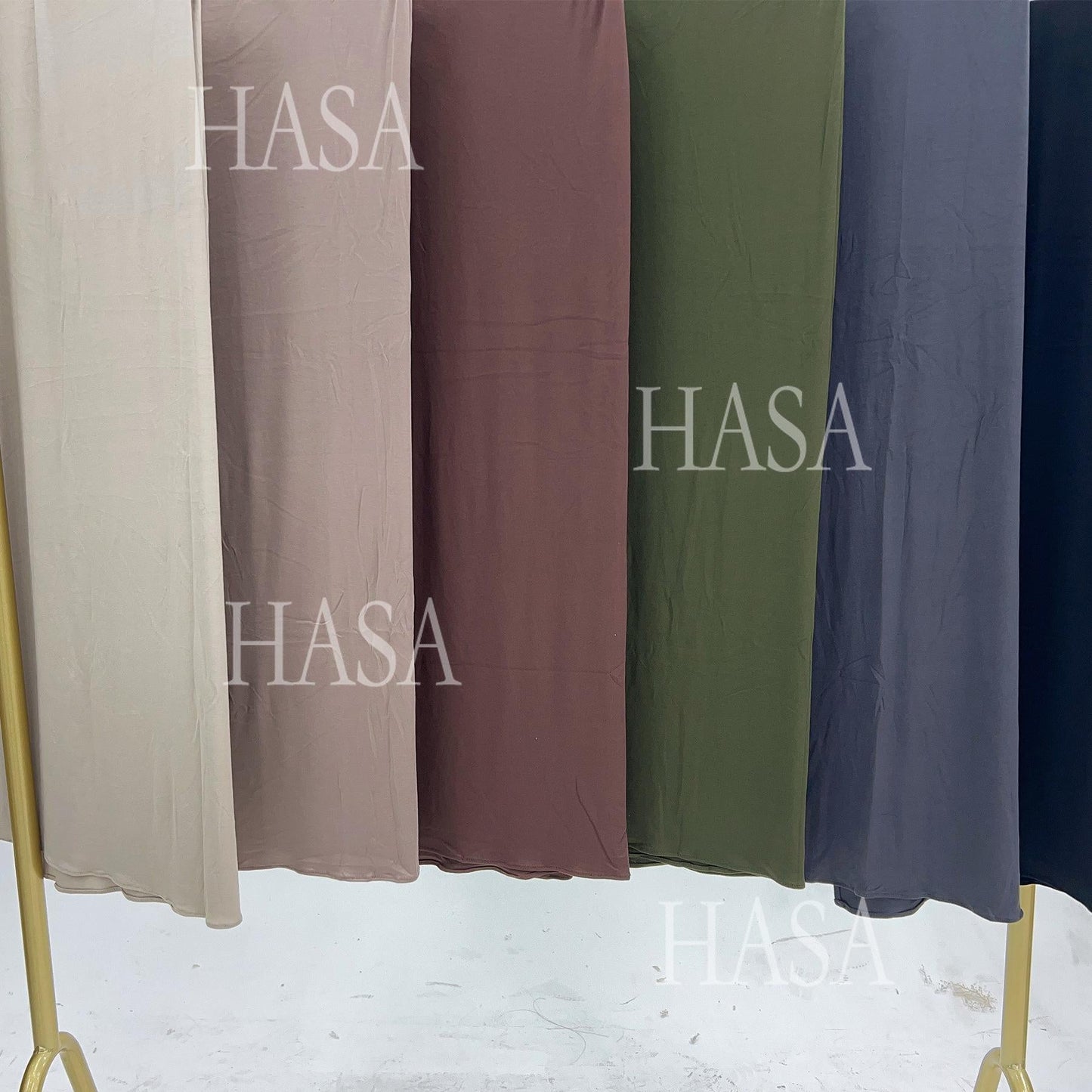 HA6554 Plain Modal Cotton Scarf with Lightweight Comfort