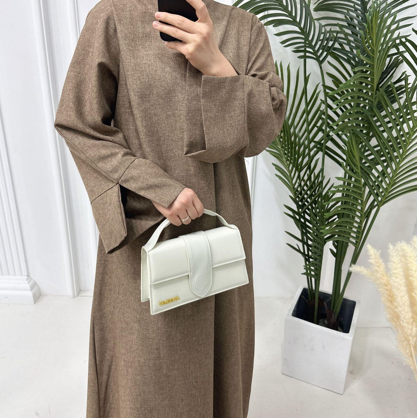 HAYA HAYA0999 Loose Large Elegant Dress Robe