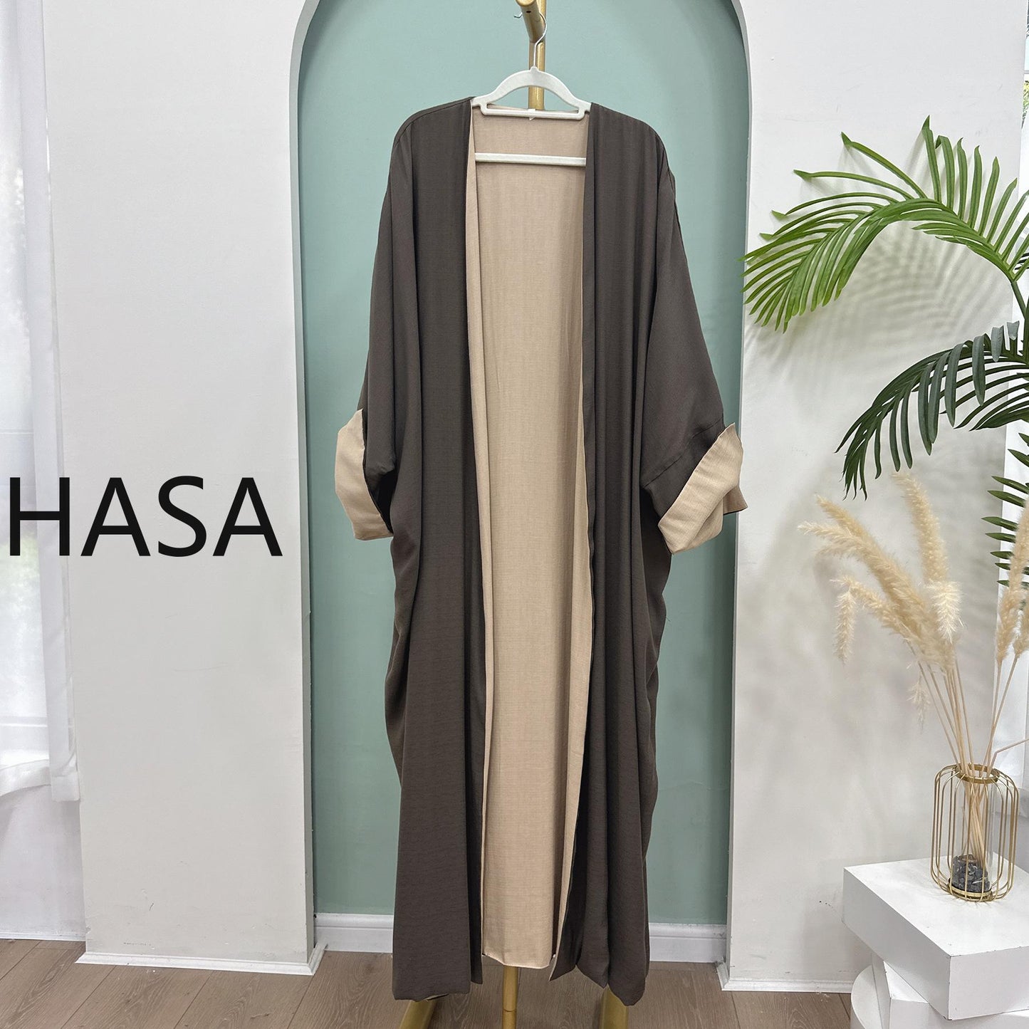 HASA HA4827 Reversible and versatile elegant robe