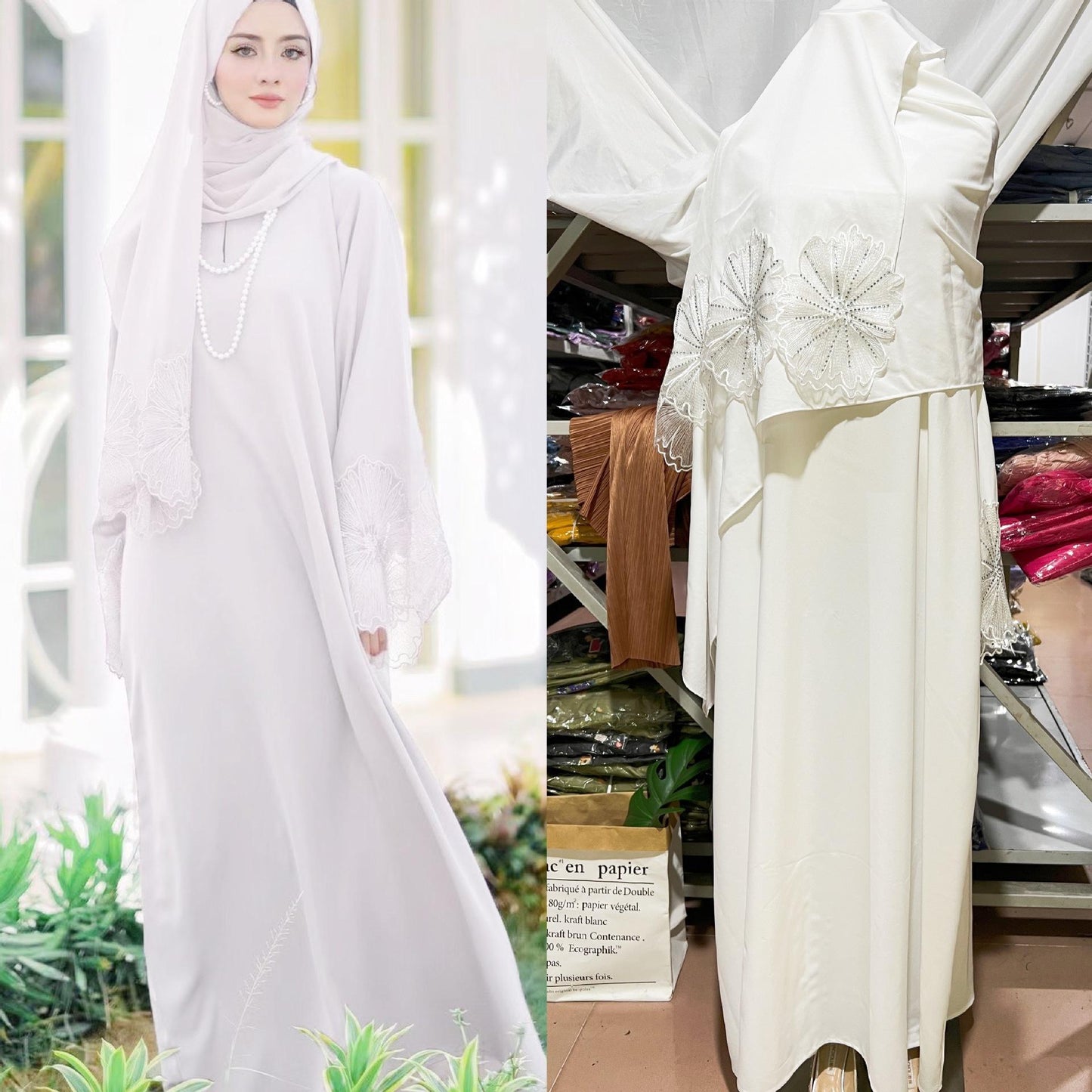HAYA HAYA1029 2pcs Set Abaya+Hijab