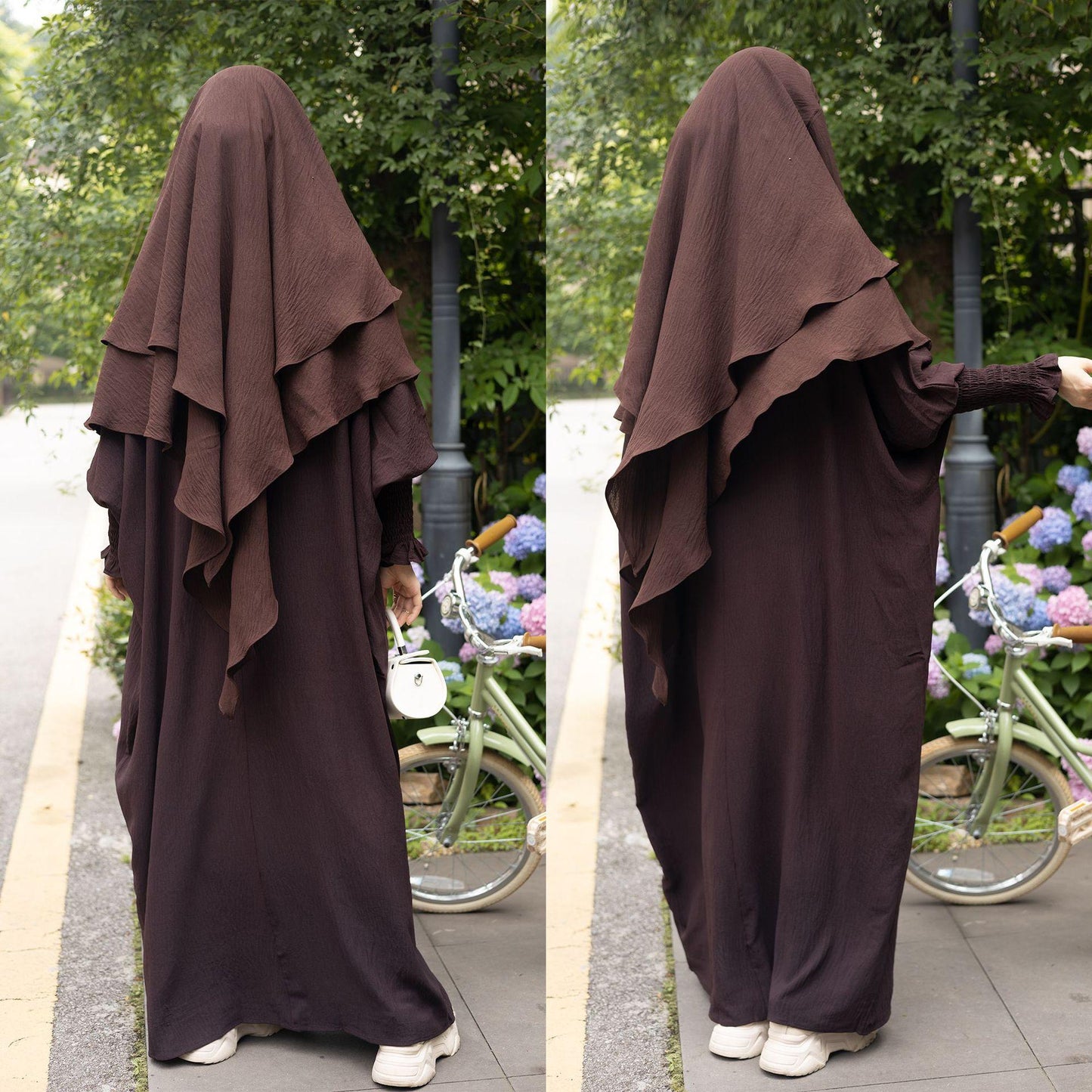 HAYA HAYA1004 2pcs Set  Abaya+Hijab