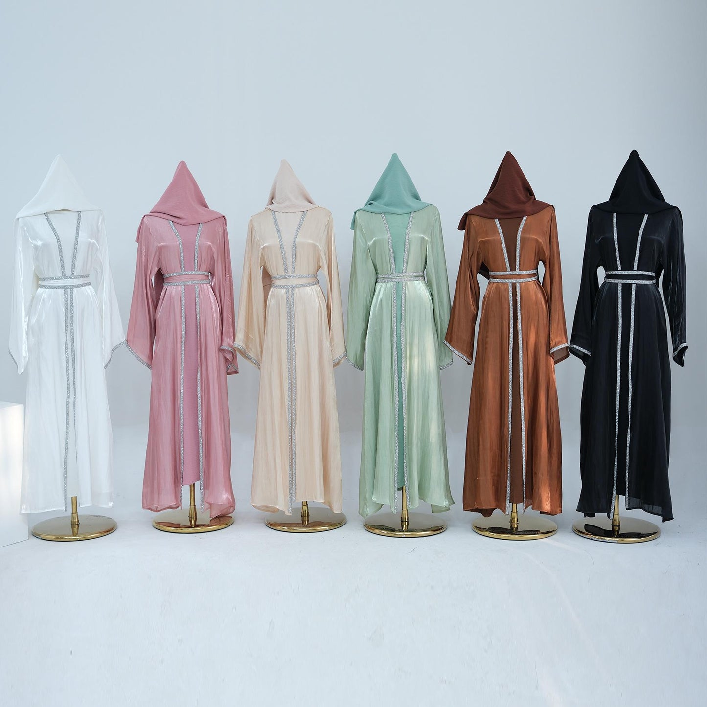 HAYA HA1185 3pcs Set Cardigan+Inner Dress+Hijab