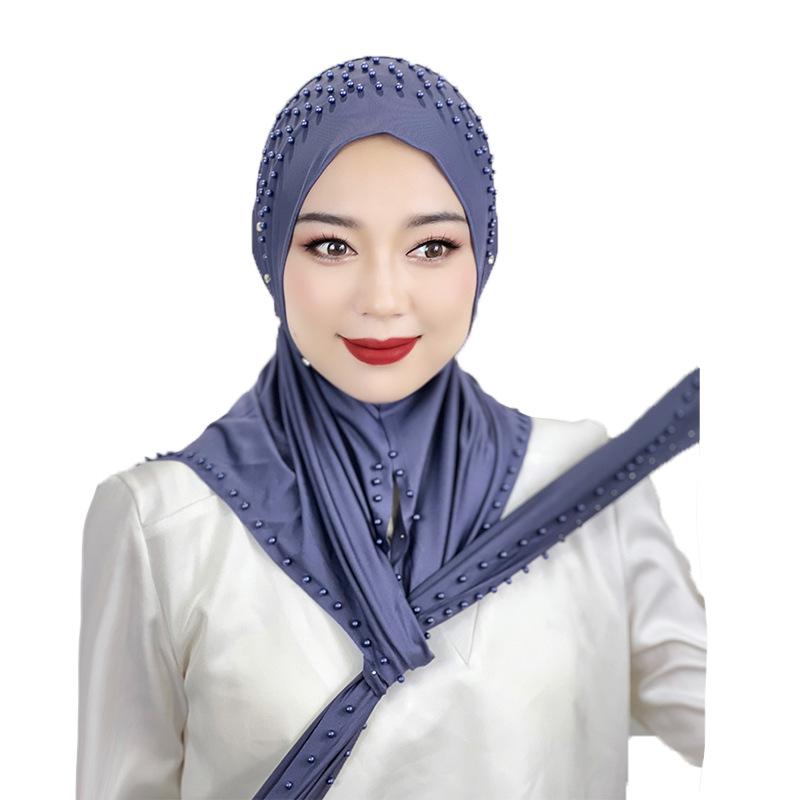 HAYA HA1109 Shawl Ladies Solid Color Scarf