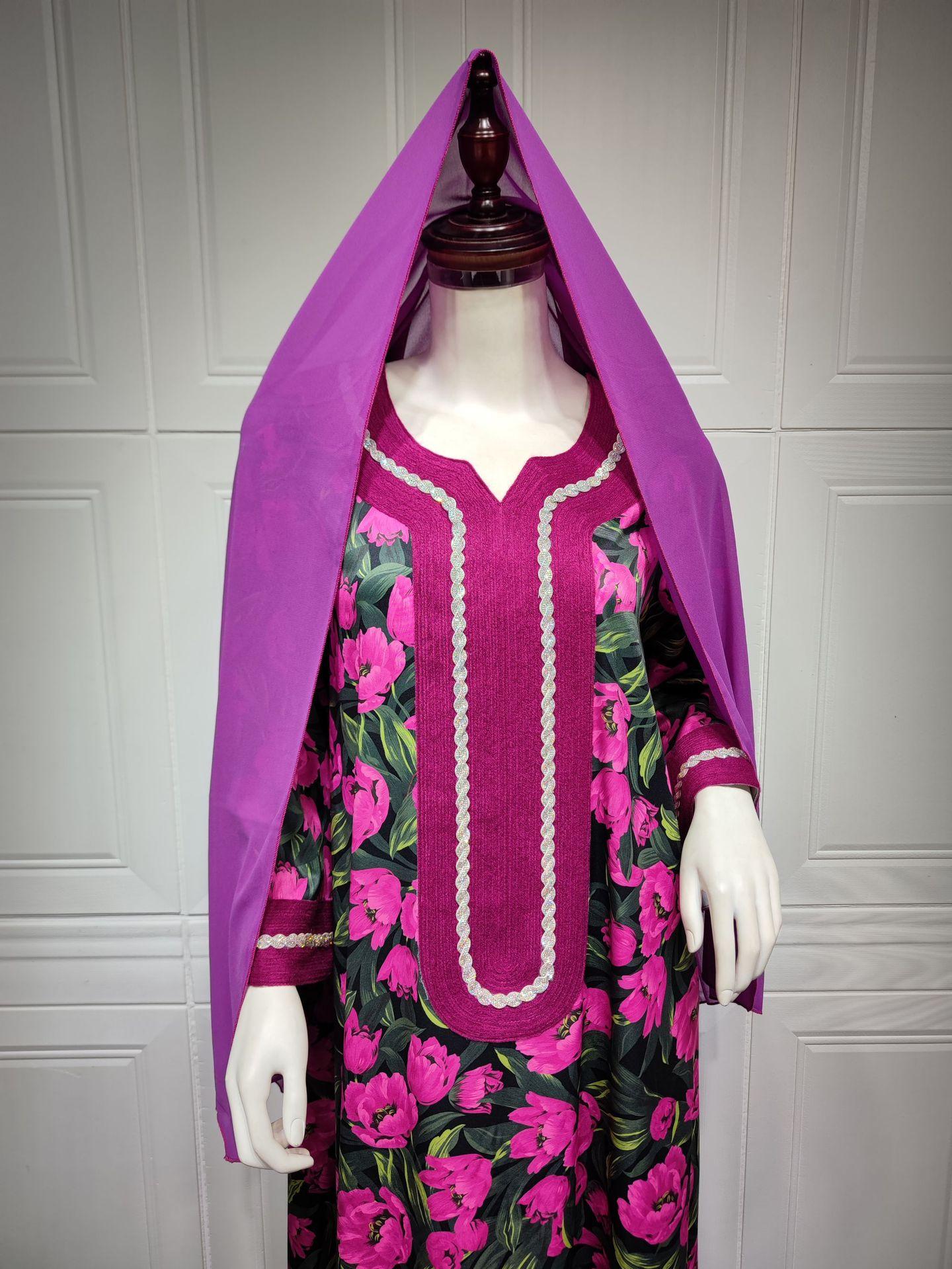 HAYA HAYA1072 Fashion New Product Hot Diamond Printed Dress